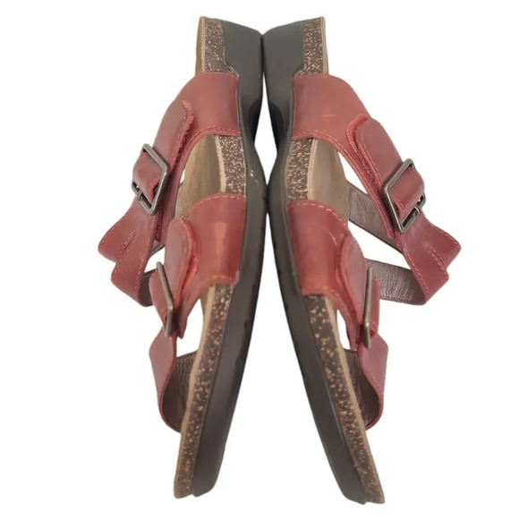 Dansko Womens Brown Rosie Sandals Waxy Burnished Tan Leather Size 39 - Picture 10 of 11